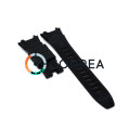 Каучуковый ремешок для часов Casio PRG-110Y/PRW-1300Y черный  RKCA-001 - 4